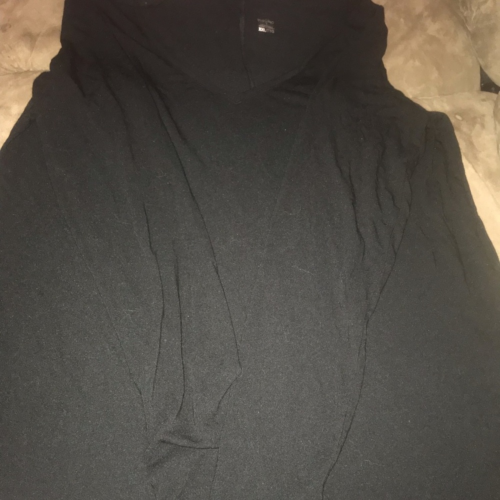 Thin Black cover blouse
